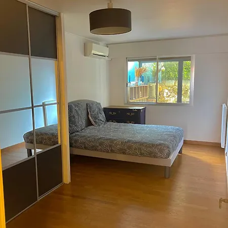 Lejlighed 1 Min De La Plage, 3 Chambres, Terrasse Et Jardin